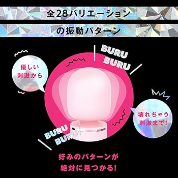 Amazon | ハトプラ 完全防水 超愛振動 DENMA 28 pink（旧：PPP